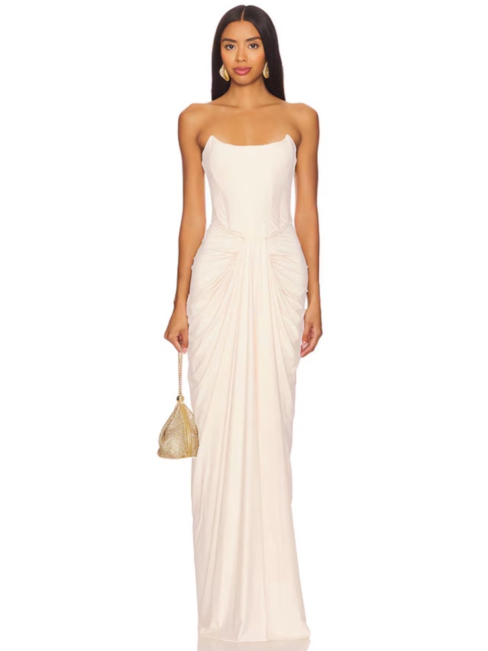 NWT Deme by Gabriella Pearl Gown Size M